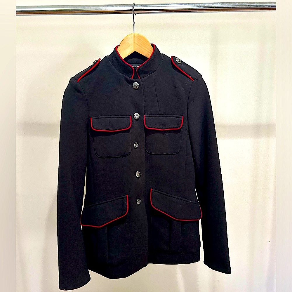 Zara Military style structured Blazer